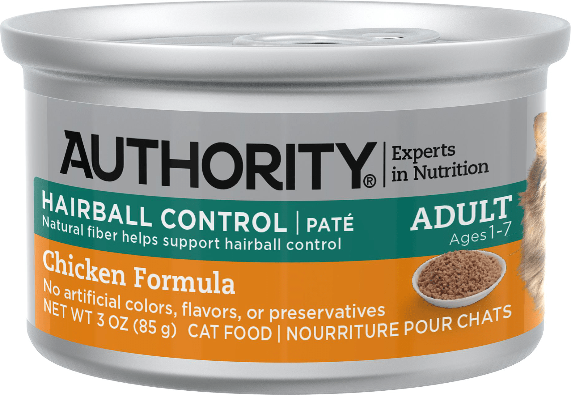 Authority Hairball Control Pate Entree Chicken
